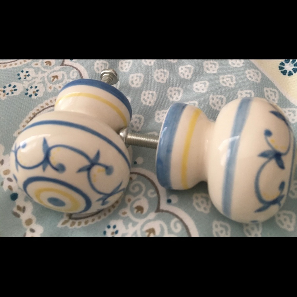 Ceramic decorative knobs💙🐳💙 - Picture 4 of 6